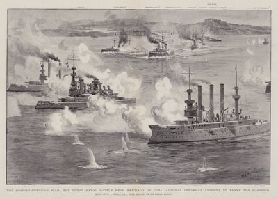 The Spanish-American War, the Great Naval Battle near Santiago de Cuba, Admiral Cervera